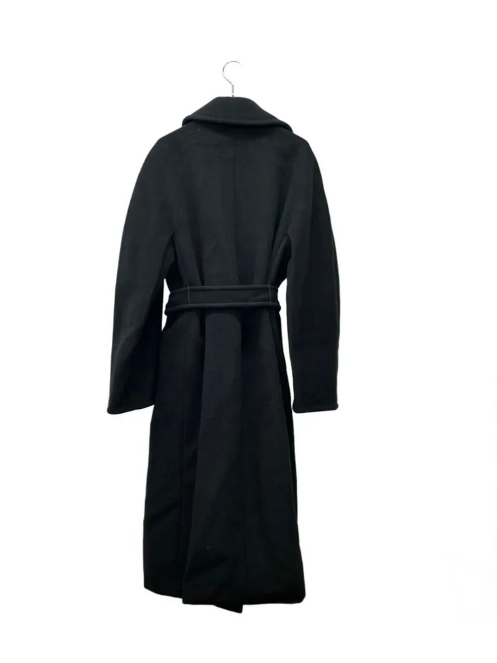 ★SOLD★ Max Mara Coat Long Wool Mrs & Elegance Pea 38 - Picture 2 of 8